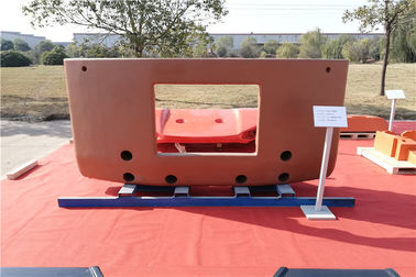 Mesin Kehutanan Besar Cast Iron Counterweight Struktur Padat Layanan OEM