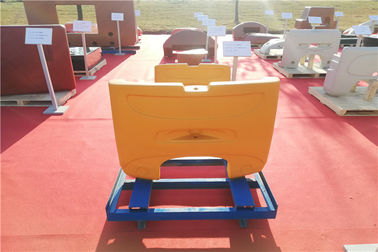 Grey Iron Forklift Counterweight Proses Primer Coating Layanan OEM
