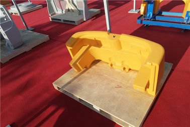 Shot Blast Surface Counter Berat Kapasitas Yang Memadai Untuk Truk Forklift Listrik