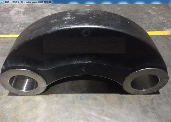Bagian Besi Cor Cetakan Pasir Berkualitas Tinggi OEM Warna Hitam Untuk Loader Roda Peralatan Khusus Berat 32kg