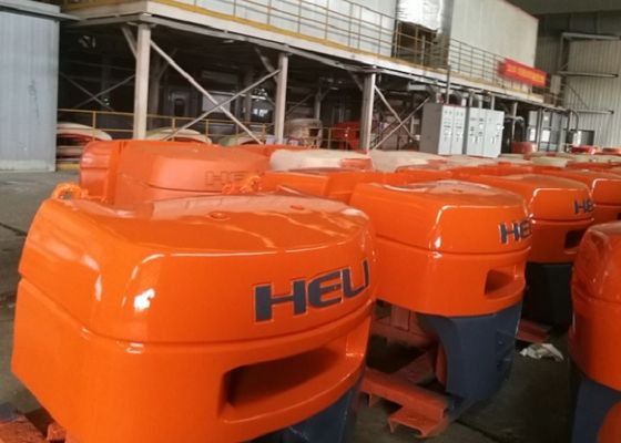 Layanan OEM Bagian Besi Cor Pasir Proses Vakum Penyeimbang untuk Platform Kerja Udara