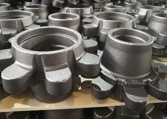 OEM Kualitas Tinggi Pasir Cast Iron Trunnion Cap untuk Machining Forging Forklift Trucks