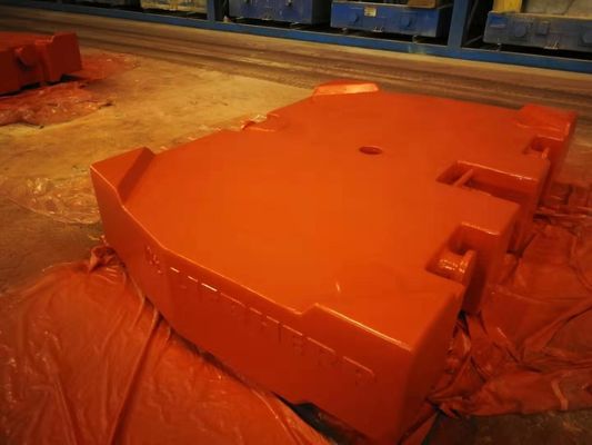 Liebherr Cranes Counter Menimbang Produk Pengecoran Vakum 10000 kg