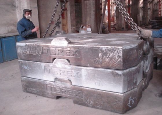 Mesin Konstruksi 10T Counter Weight Untuk Crane