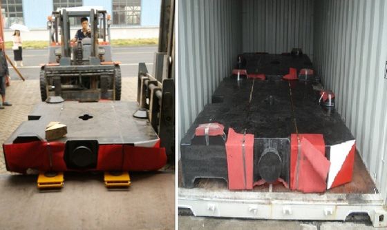 Pengecoran Vakum OEM GG150 10000kg Crane Counter Weight