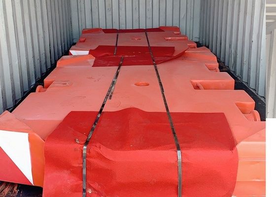 Pengecoran Vakum GG250 10000kg Crane Counterweight