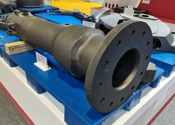 Traktor Ledakan Tembakan OEM Axle Arm GGG50-8 Bagian Besi Cor