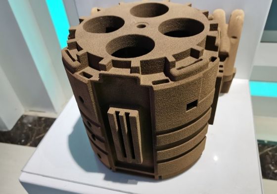 OEM Kualitas Tinggi Pasir Cast Iron Torque Converter Case Dengan Shot Blasting permukaan halus