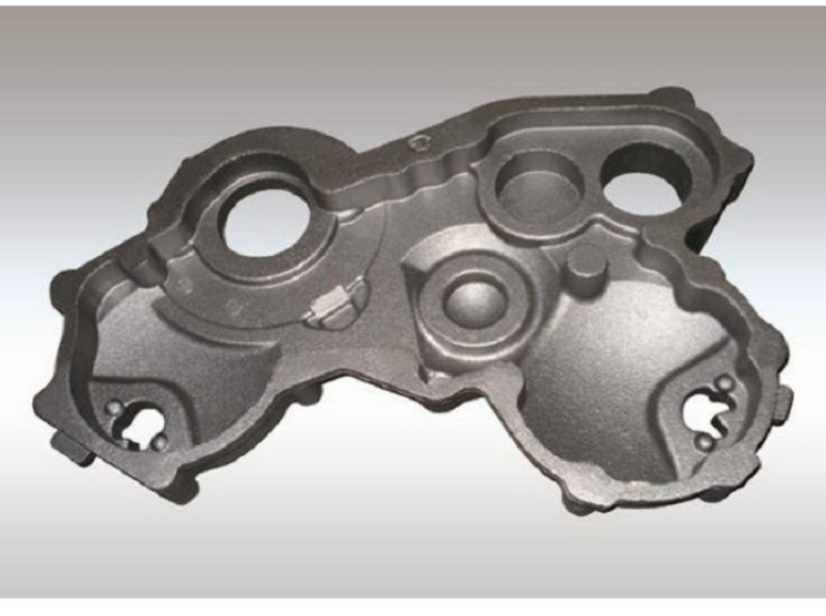 OEM Berkualitas Tinggi Pasir Cast Grey Bagian Besi Kotak Gear Shot Blasting Perlakuan Permukaan Ukuran yang Tepat
