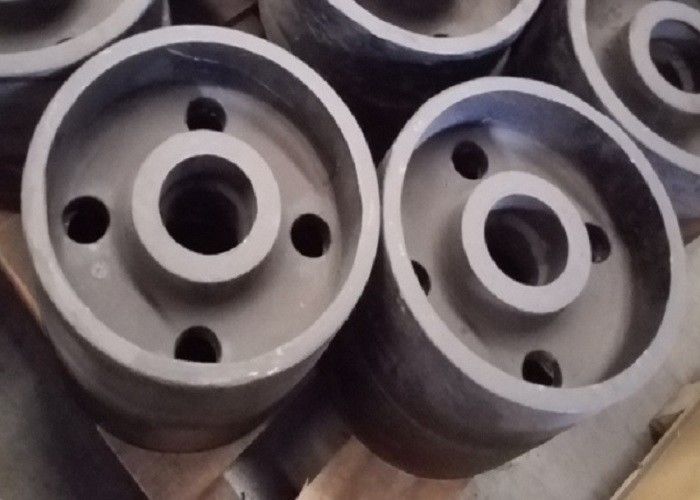 43 Kg Green Sand Cast Iron Wheels FC250 GG25 HT250 Bahan Dengan Lukisan Selesai