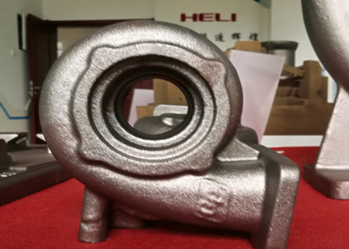 Kualitas tinggi Green Cast Iron Parts Pump Casting OEM Tersedia Finish Painting untuk Mesin Industri