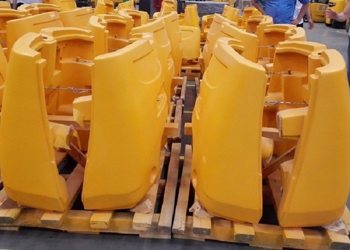 Counterweights besi cor pasir berkualitas tinggi untuk kendaraan industri