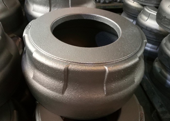 Suku Cadang Drum Rem Besi Cor Coran Berkualitas Tinggi OEM 37 Kg Truk Forklift
