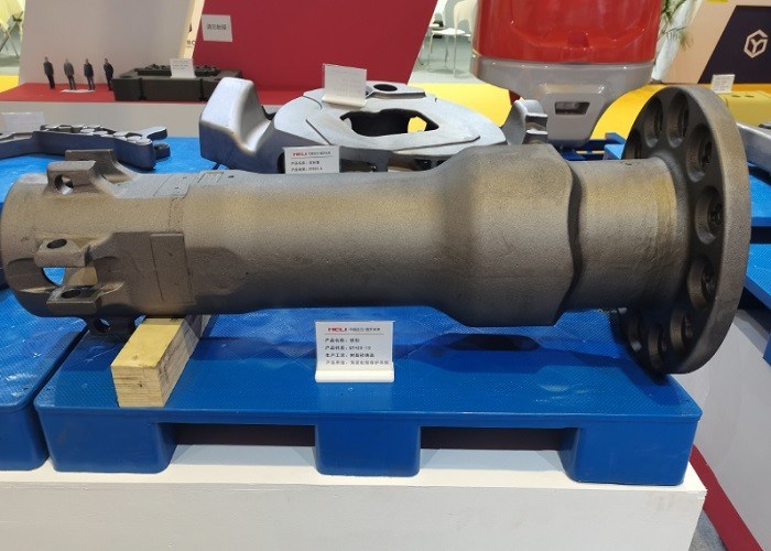 Lengan Gandar Besi Cor Pasir Berkualitas Tinggi GGG50-8 OEM Traktor Shot Blast untuk Mesin Industri