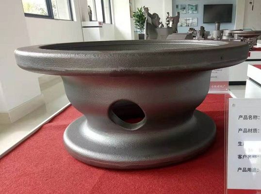 Disesuaikan Berkualitas Tinggi Pasir Hijau Casting Bagian Besi Spacer Roda Untuk Mesin Pertanian