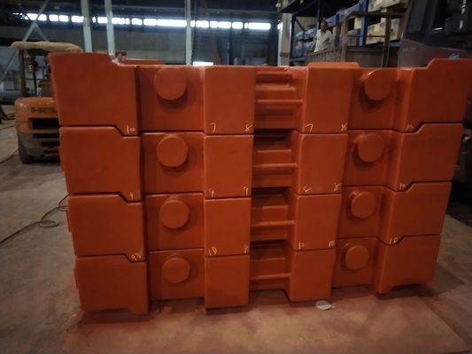 Bantalan Beban Besi Cor Cor 10000kg Berkualitas Tinggi OEM untuk Crane