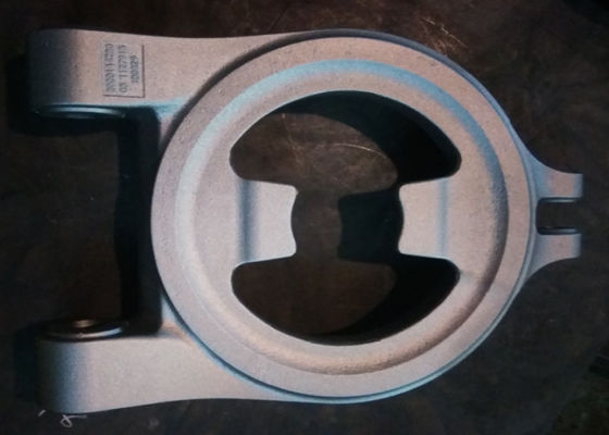 Mesin Konstruksi Resin Sand Casting Putaran Link Dengan Permukaan Peledakan Tembakan