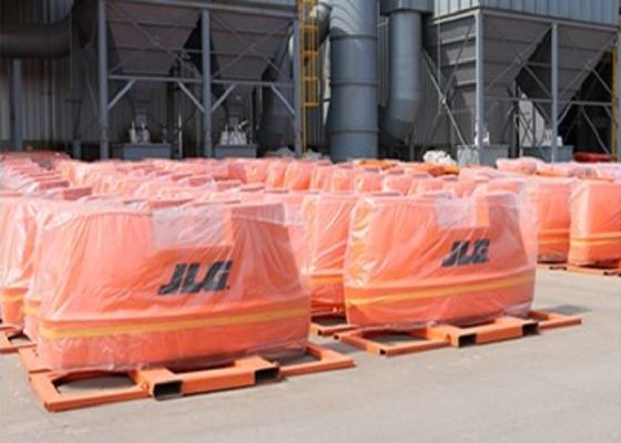 Customized High-Quality Vacuum Process Sand Cast Iron Counterweights Untuk Platform Kerja Udara