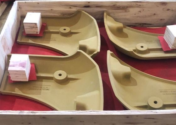 Customized High-Quality Vacuum Process Sand Cast Iron Counterweights Kecil Untuk Mesin Industri
